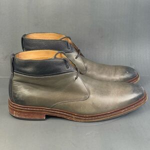 Cole Haan Mens Chukka Boots Oiled Leather Colton size  10